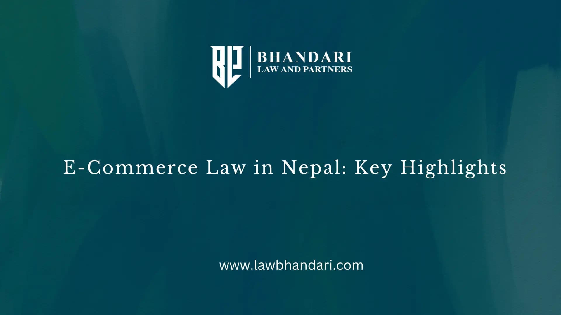 E-Commerce Law in Nepal: Key Highlights