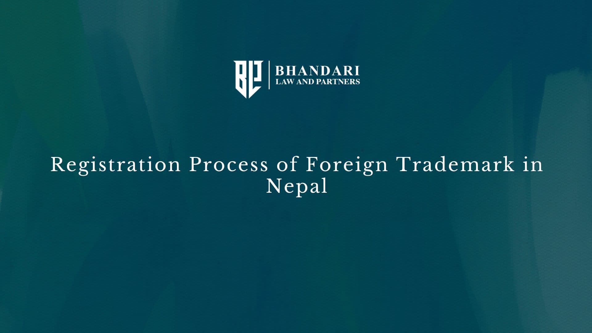 Trademark Registration in Nepal