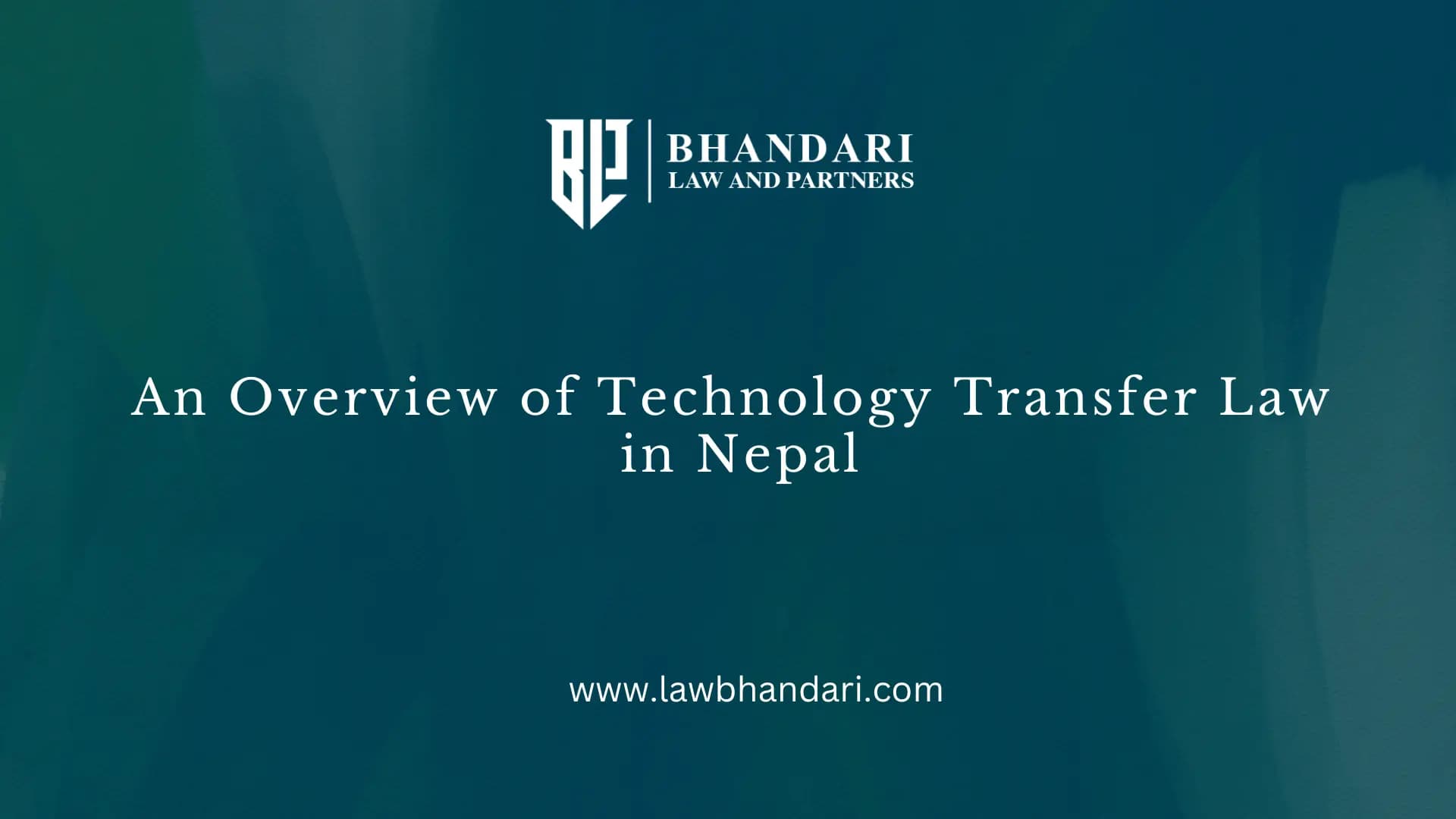 An Overview of Technology Transfer Law in Nepal