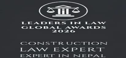 Leaders in Law 2024 Award for Construction Law Experts in Nepal