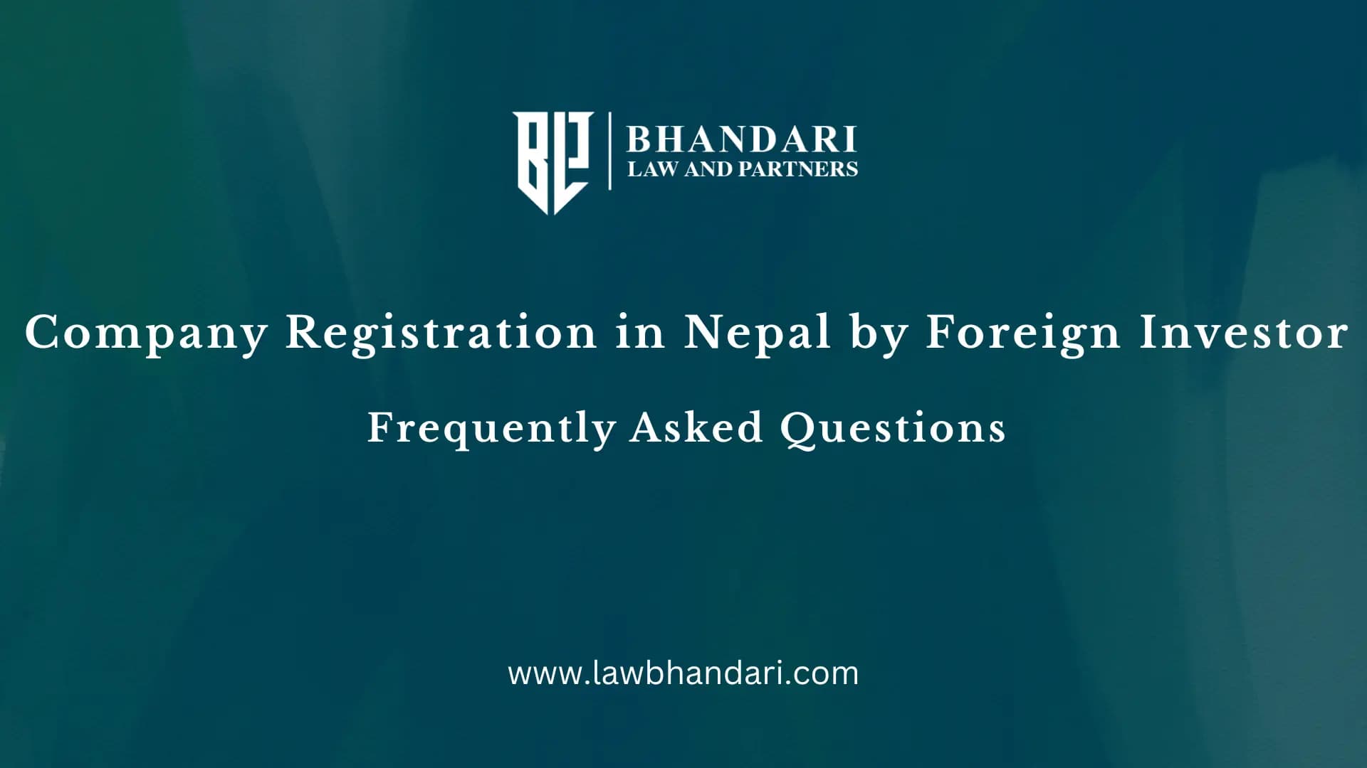Frequently asked Questions (FAQ) on Company registration in Nepal by foreign investor