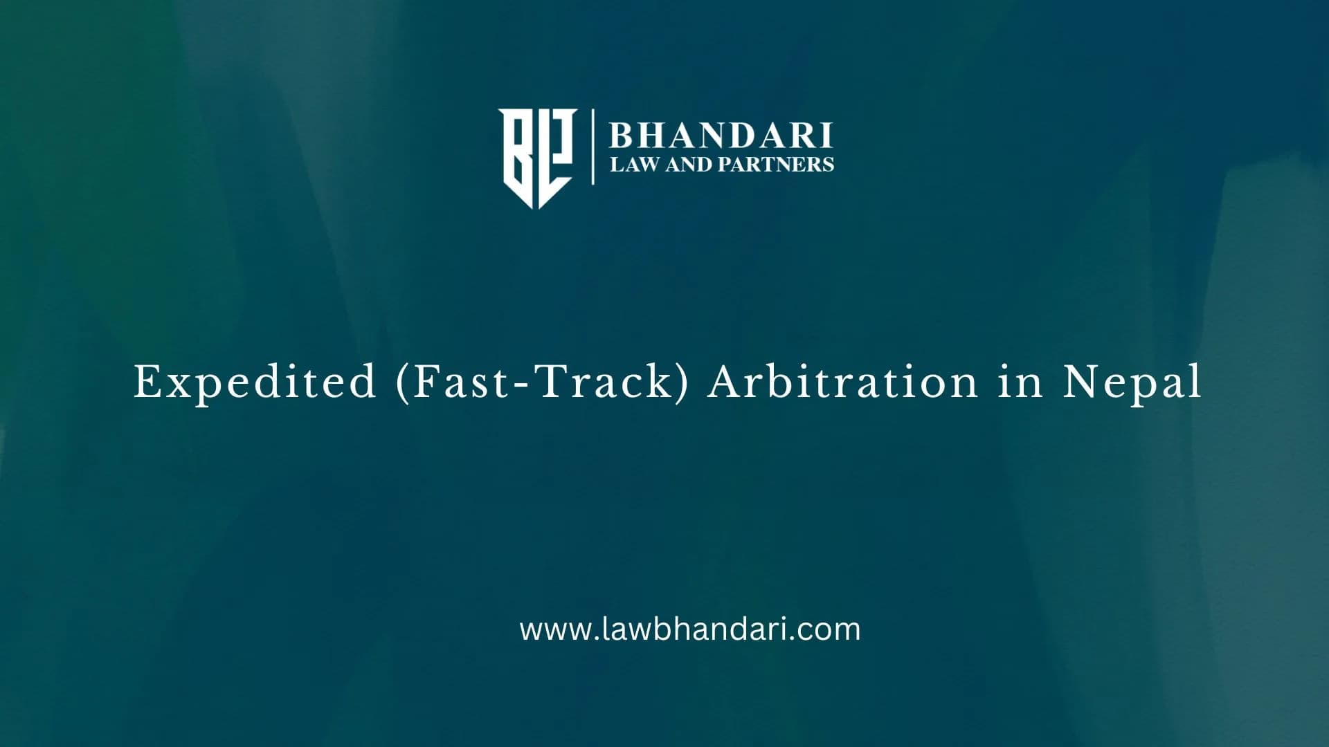 Expedited or Fast-Track Arbitration in Nepal