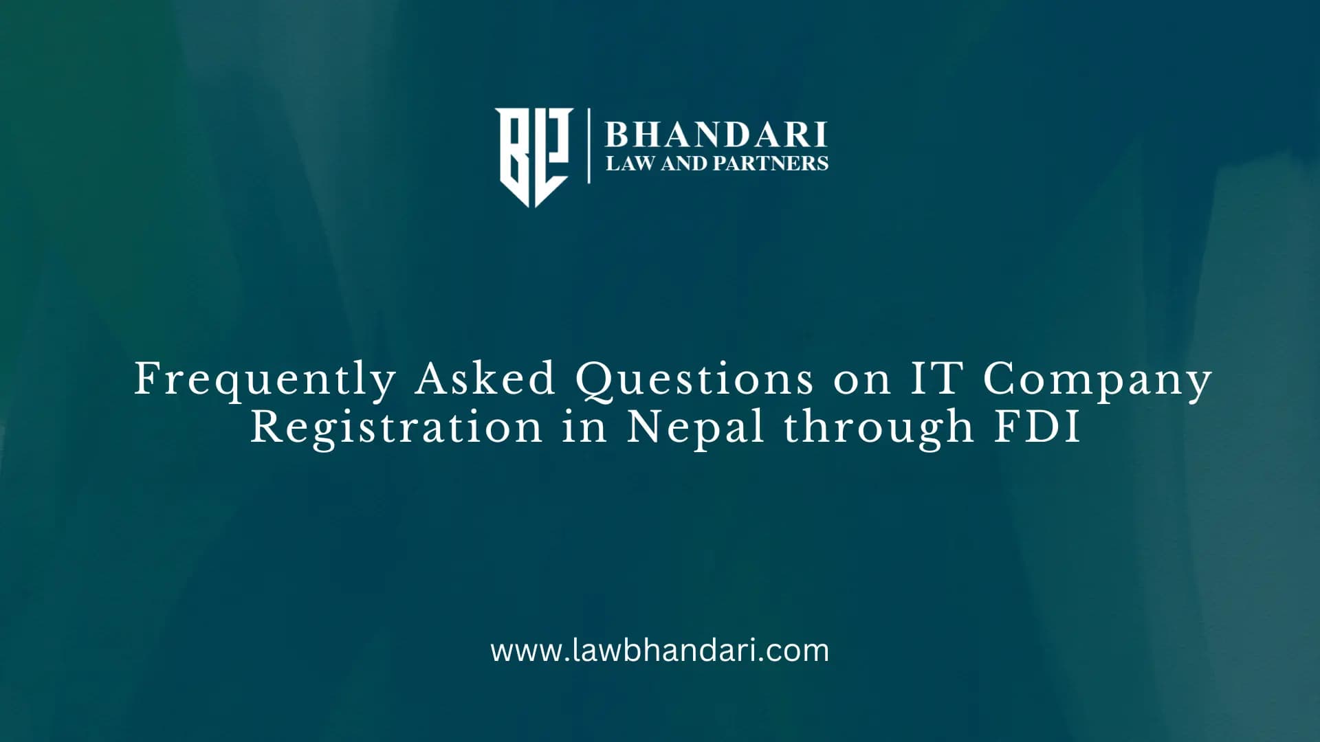 FAQs on IT Company Registration in Nepal through FDI
